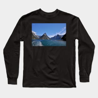 Nouvelle Zélande -  Milford Sound Long Sleeve T-Shirt